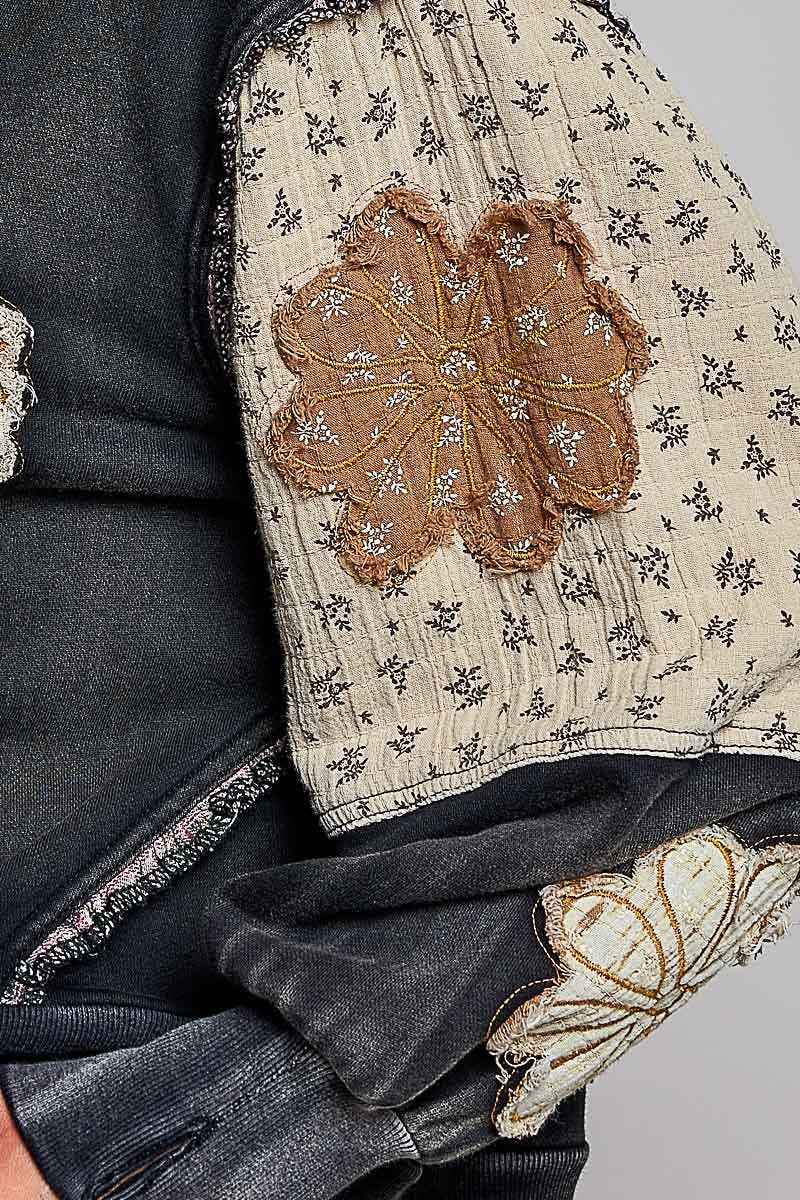 Moody Floral Sweatshirt