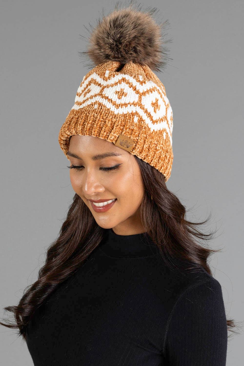 Camel & Cream Hat