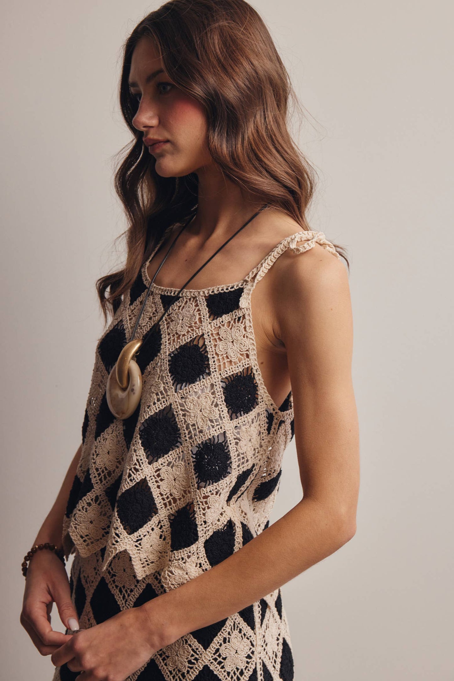 Crochet Tie Tank