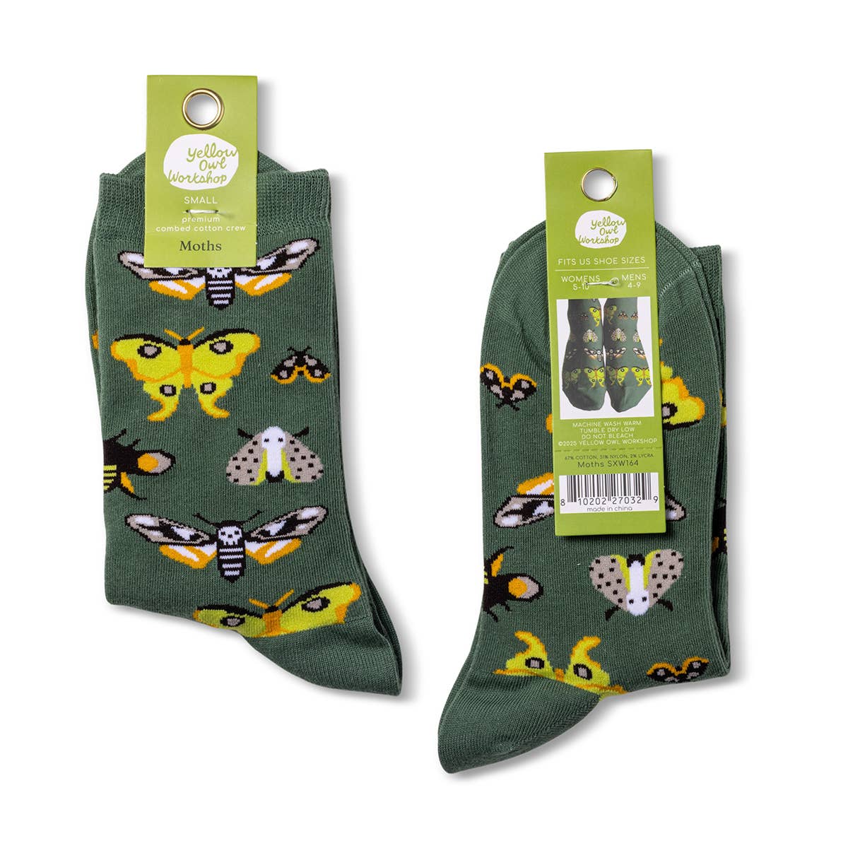 Moths Crew Socks