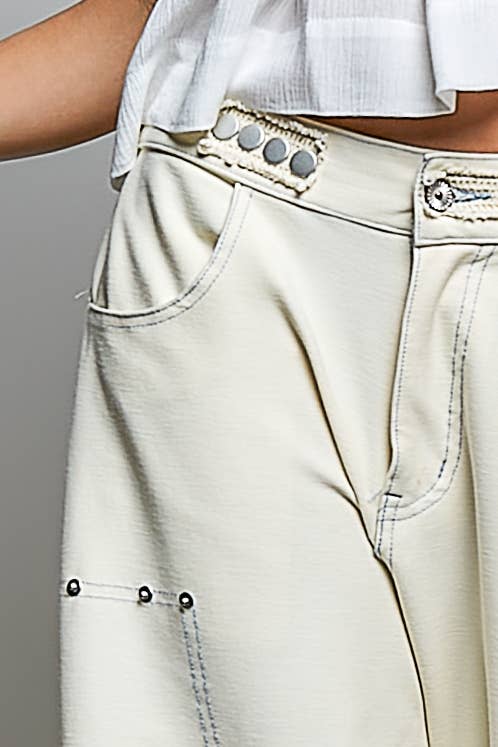 POL: Soft Touch Crop Cargos
