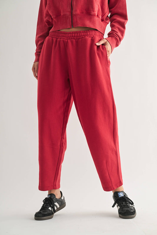 Cotton Fleece Lounge Pants