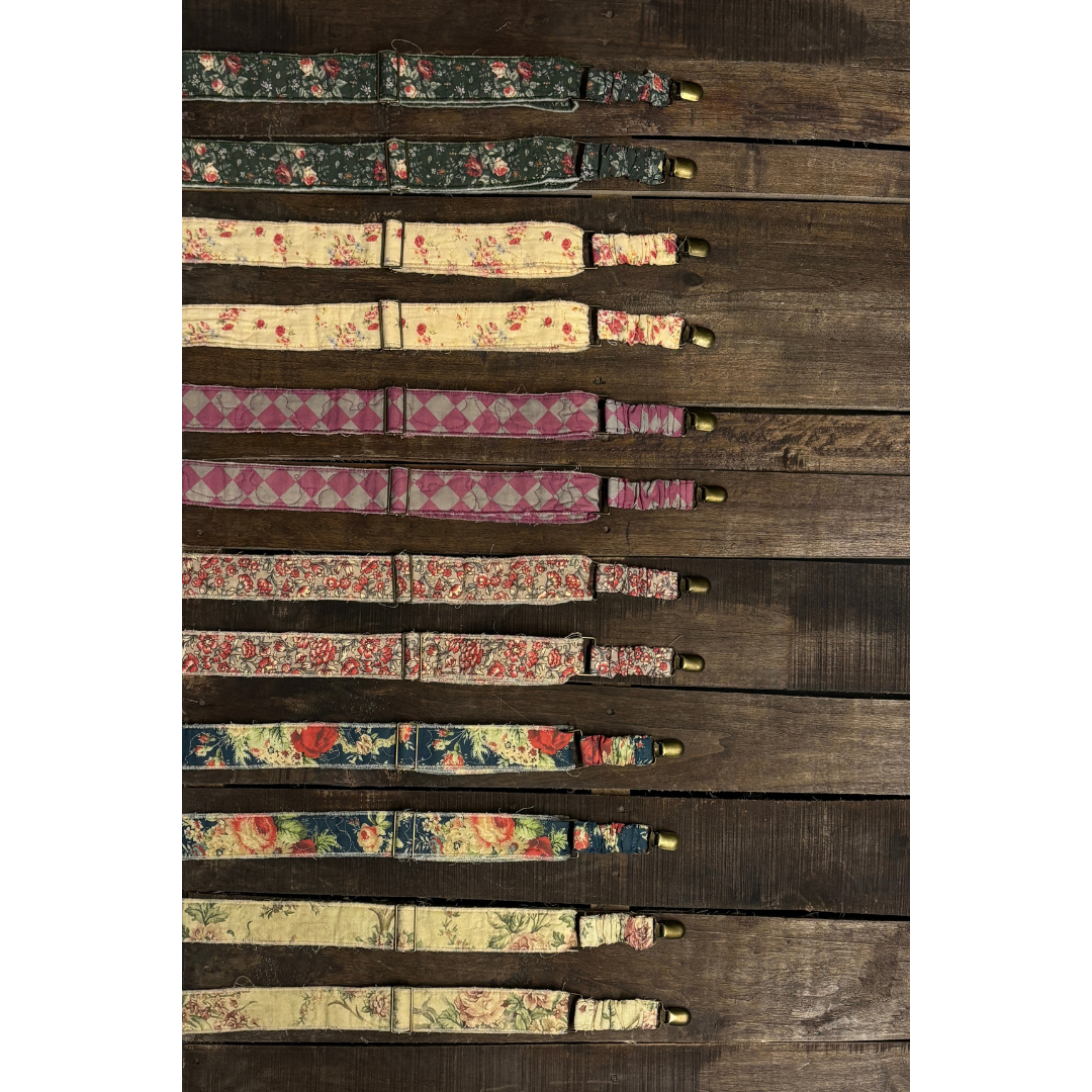 Gypsy Suspenders - Quilted