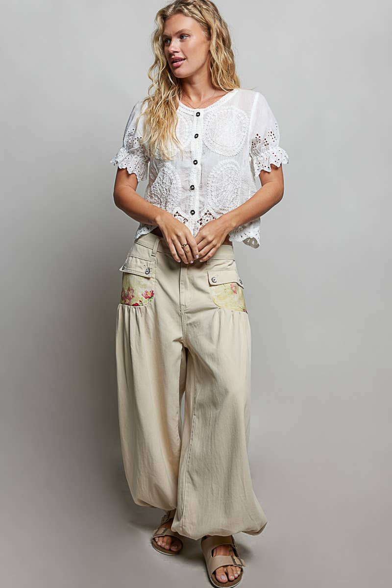 POL: Button Crochet Top