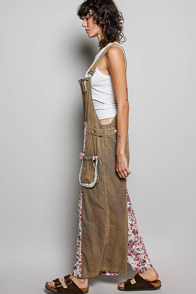 Pol: Vintage Wash Overalls