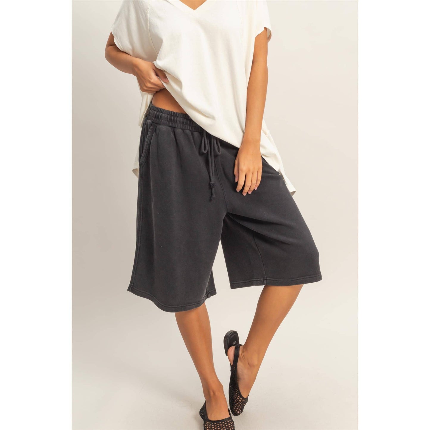 Terry Knit Bermudas