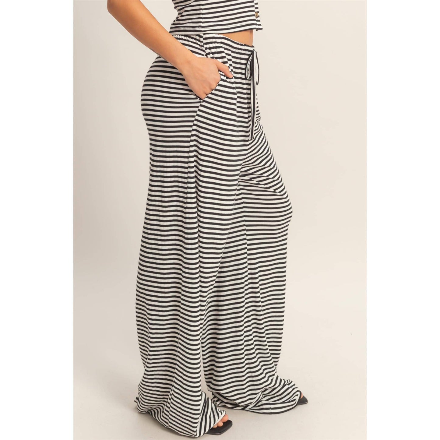 Striped Knit Pants