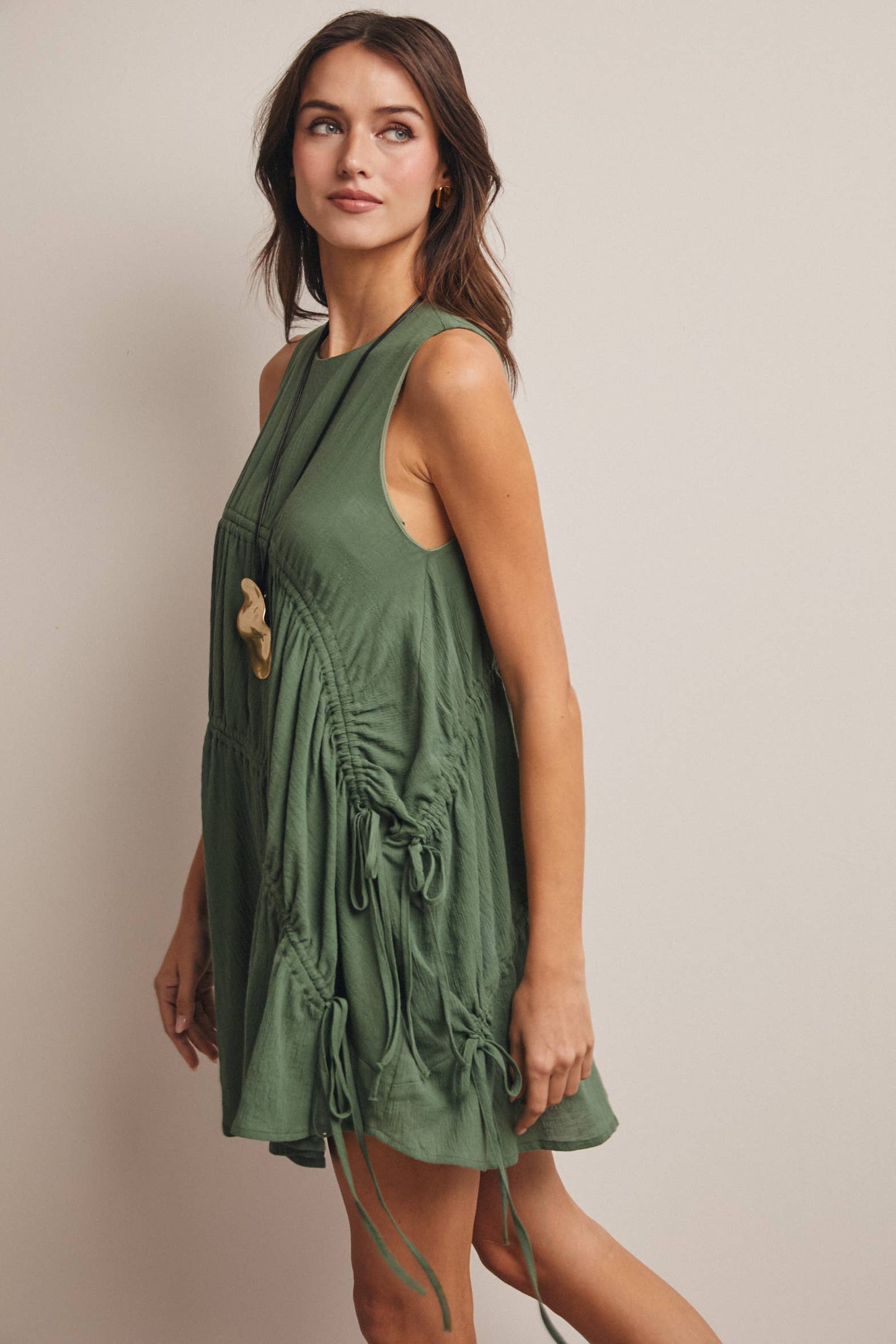 Ruched Detail Dress