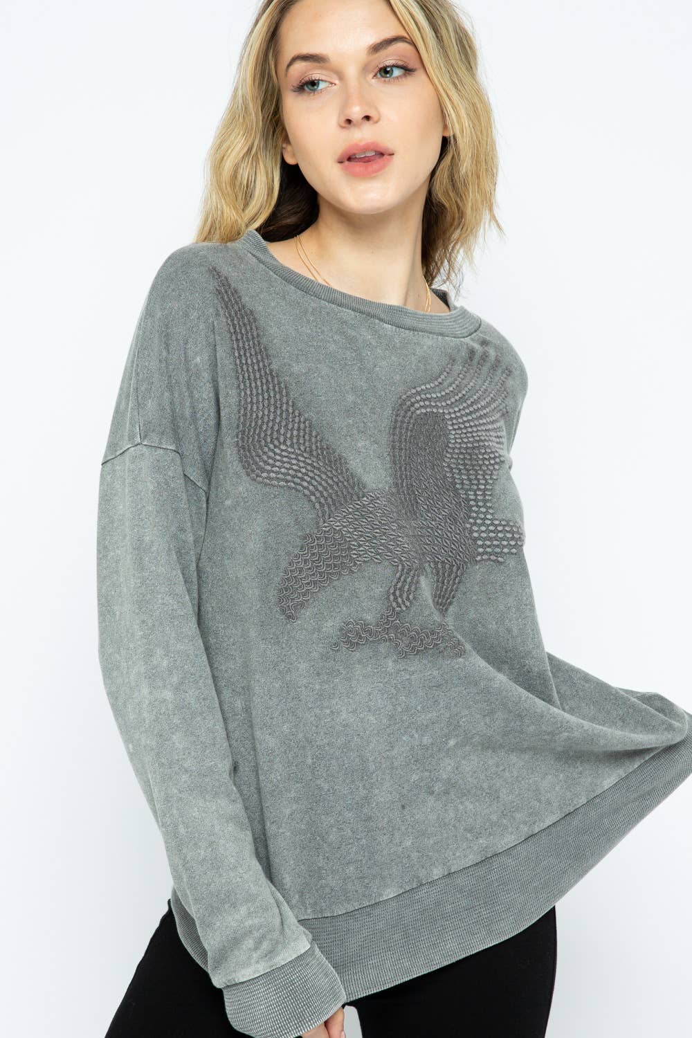Washed Eagle Sweatshirt