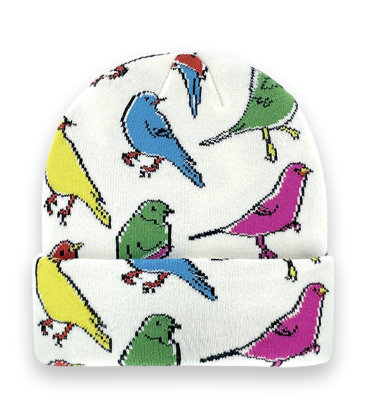 Bird Knit Beanie