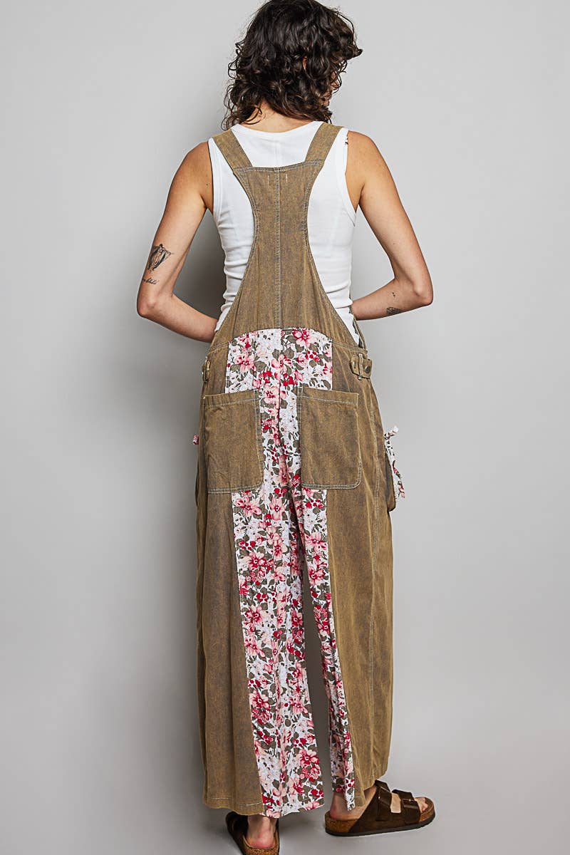 Pol: Vintage Wash Overalls