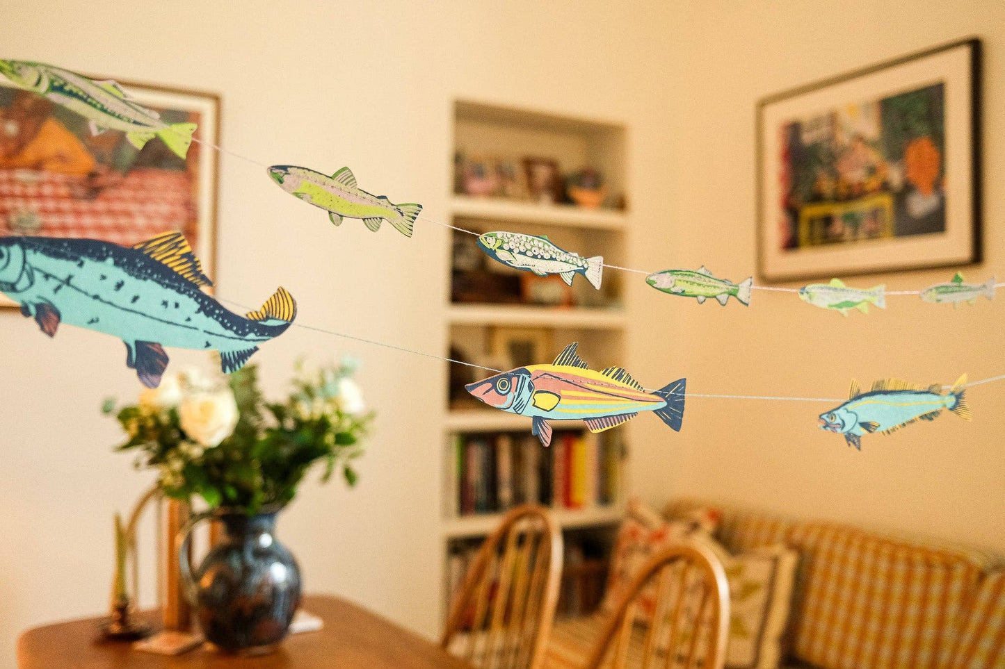 ANCHOVIES SEWN GARLAND