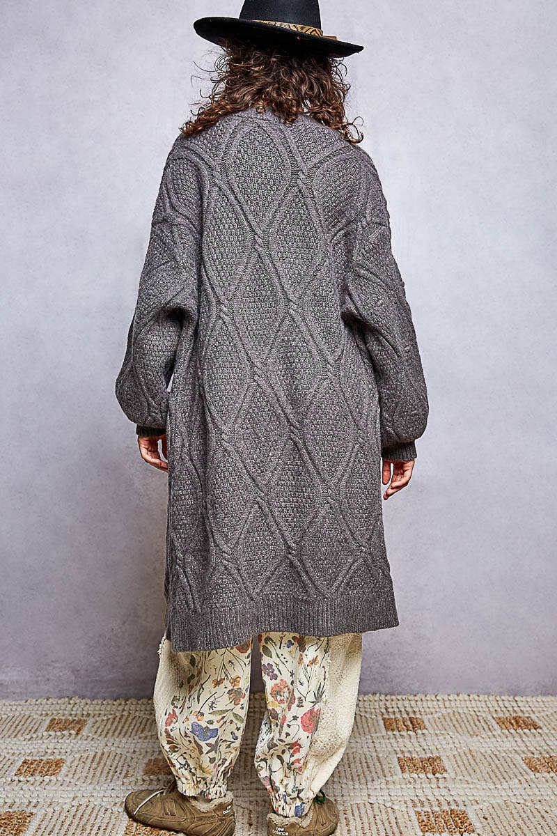 POL: Chunky Knit  Cardi