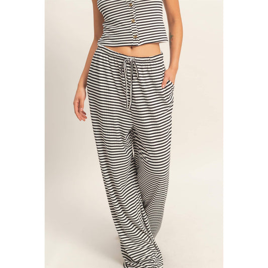 Striped Knit Pants