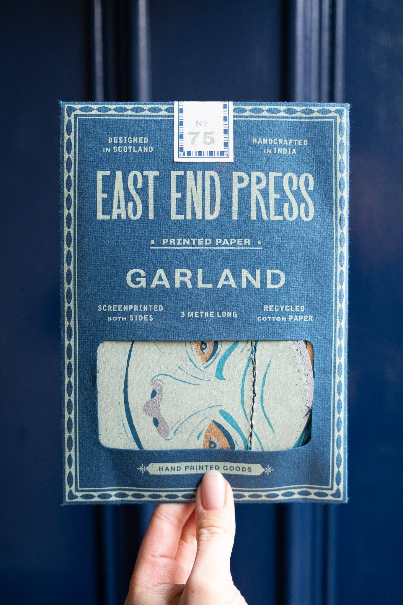 MAN ON THE MOON SEWN GARLAND