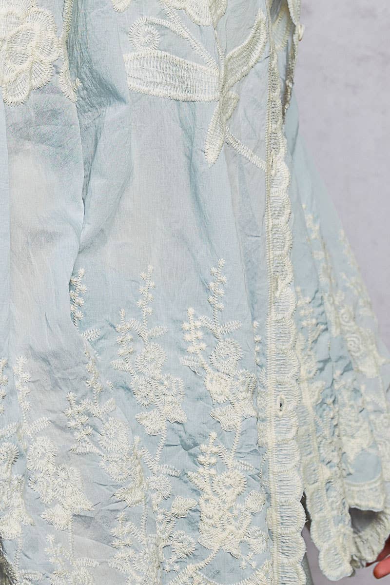 POL: Scalloped Edge Shirt