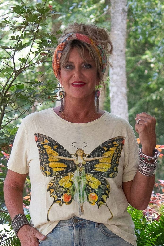 Jaded Gypsy Spread Your Wings Tee