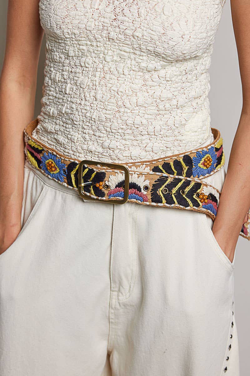 Embroidered Belt