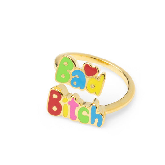 Bad B*tch Gold Adjustable Ring