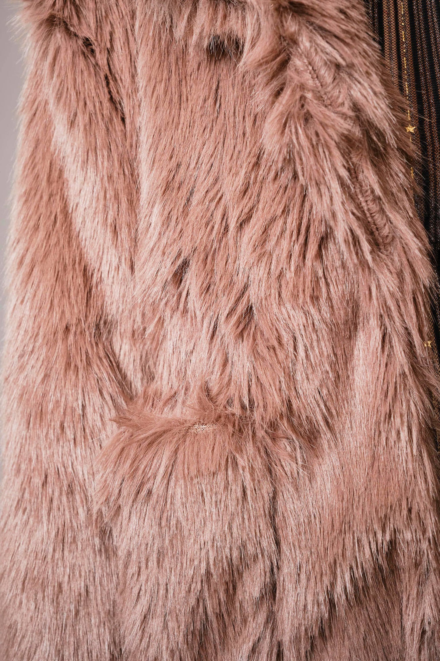 Shaggy Faux Fur Coat