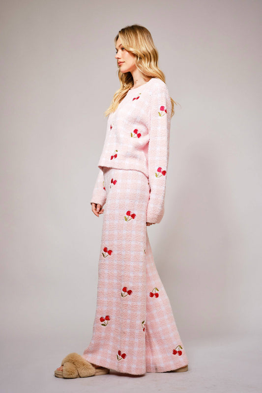Cherry Cozy Sweater Set