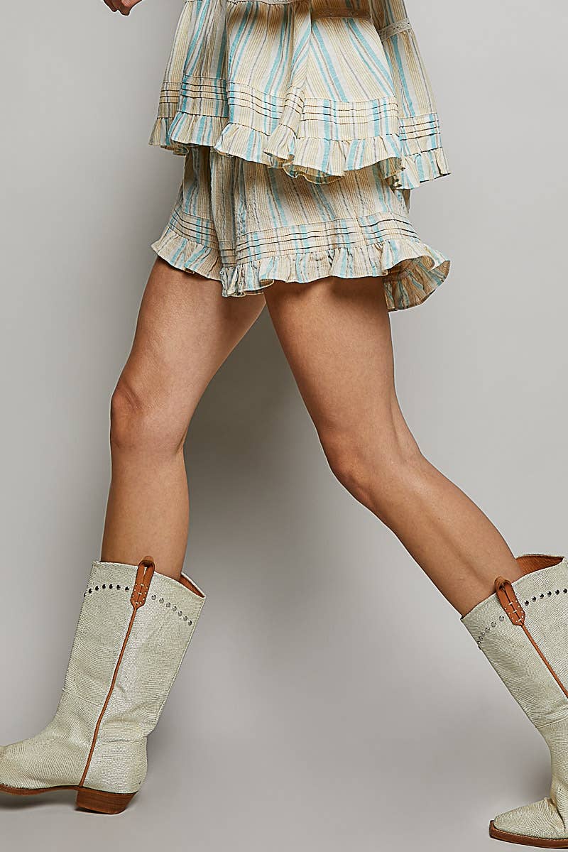Pol:  Ruffle Shorts