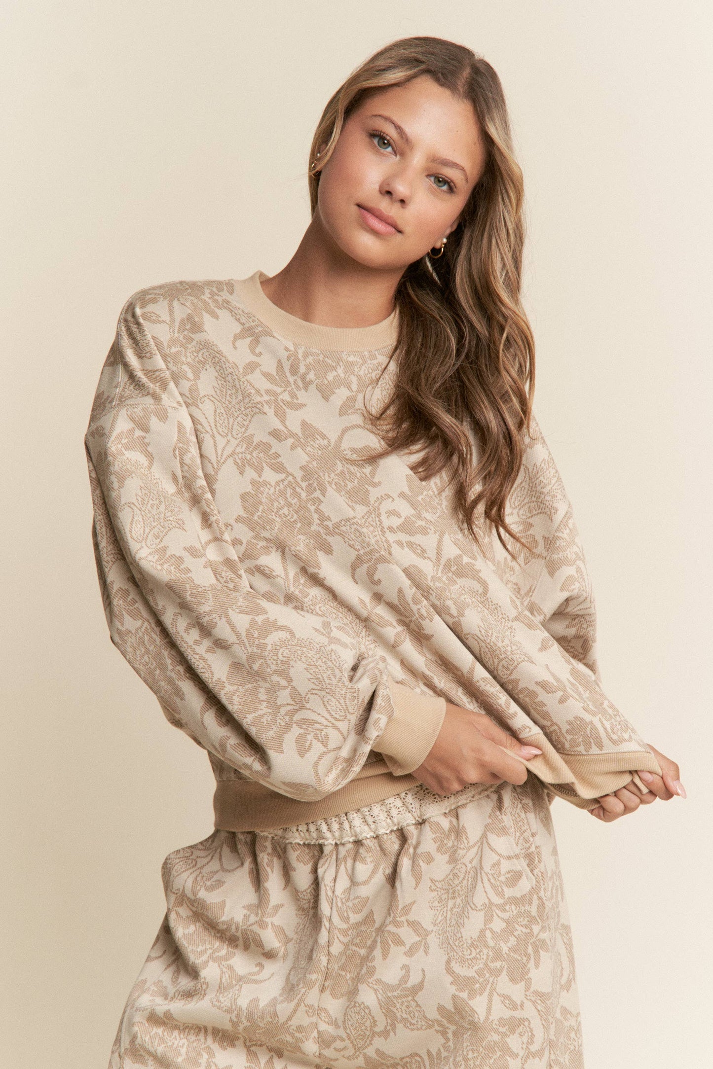 Darling Damask Sweatshirt